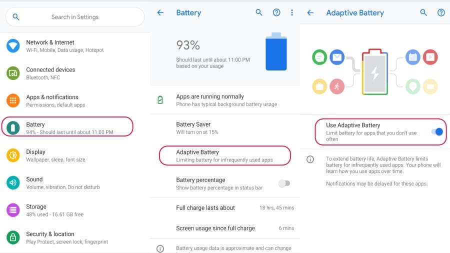 does adaptive brightness drain battery