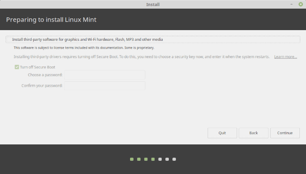 Linux Mint 19 Tara Install Third party Software