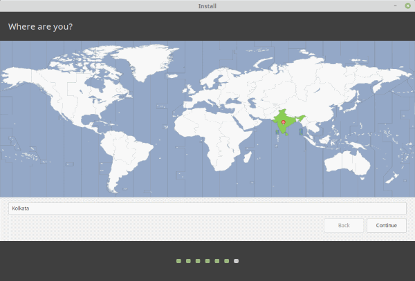 Linux Mint 19 Tara Fuseau horaire