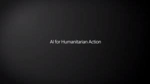 Microsoft AI for humanitarian initiative