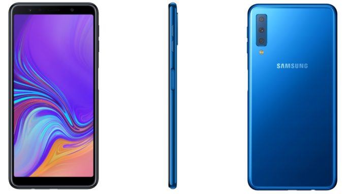 Galaxy A7 Brings Samsung's First Triple Camera Setup & Side Fingerprint