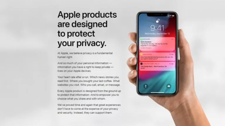 Apple Privacy Website
