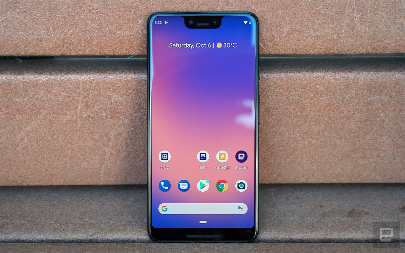 Google Pixel 3 notch
