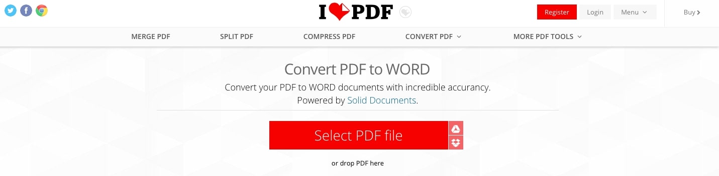 I Love pdf конвертер. I Love pdf на русском.