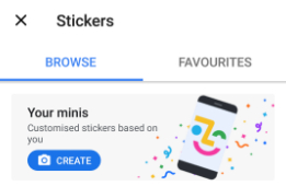 Here's how to make your 'Mini' (me) sticker in Google Gboard