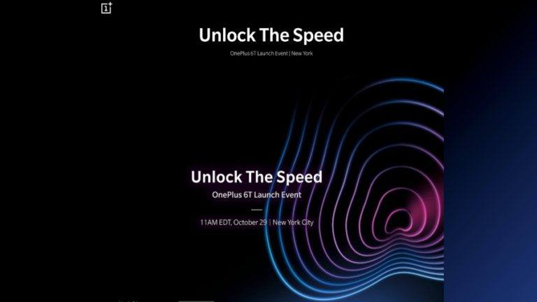 Oneplus 6t event