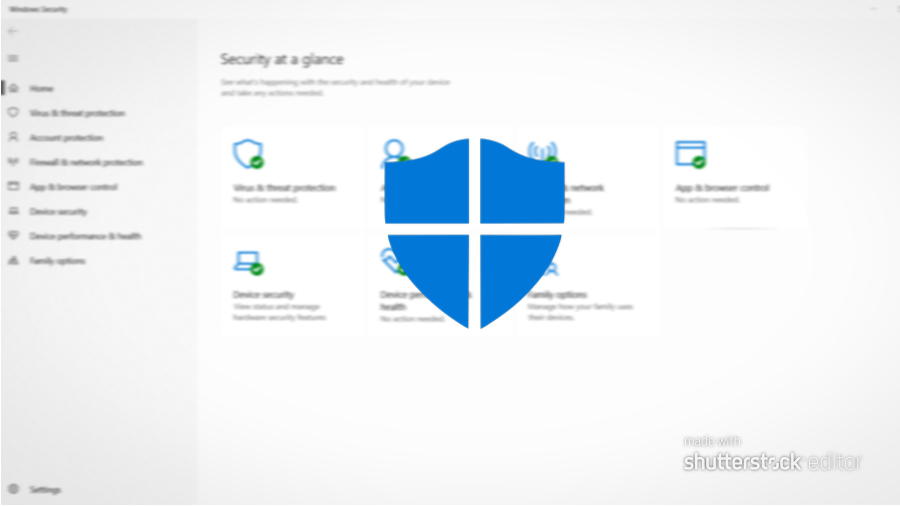 Windows Antivirus Security