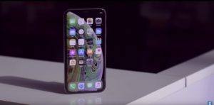 iPhone Xs storage