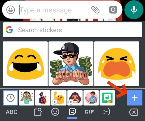 gboard emoji mini