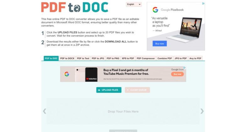 pdf to word converter online free instant