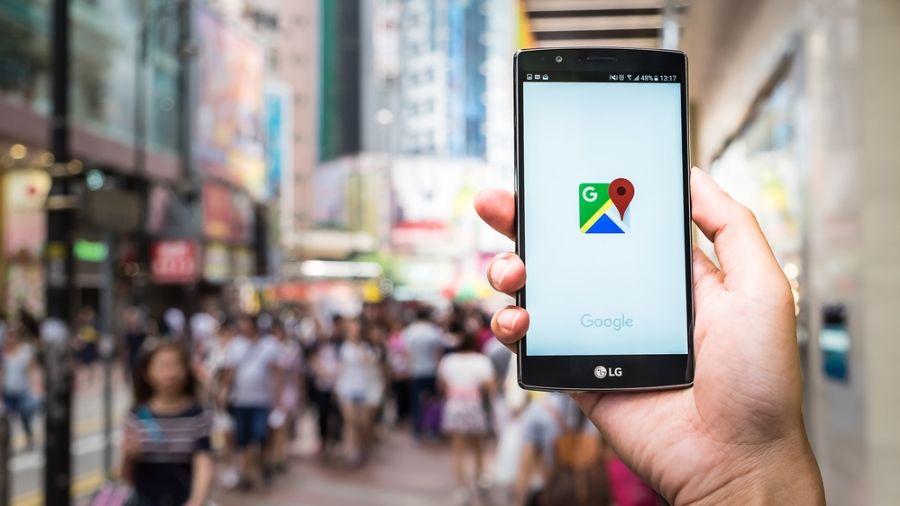 Google Maps on a LG Phone