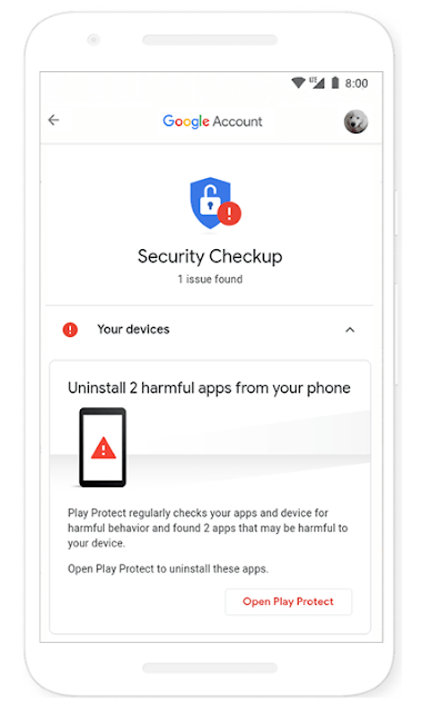 Google security checkup