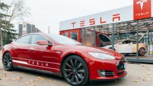 Tesla Car summon feature