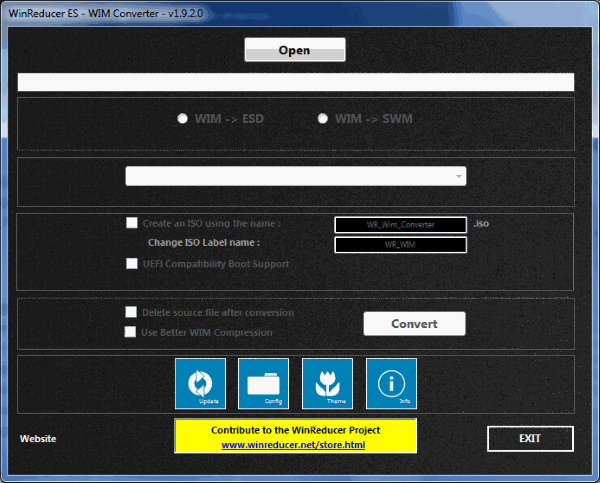 WinReducer ESD - Wim Converter 1.8.5.0 Open