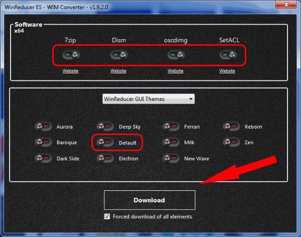 WinReducer ESD - Wim Converter 1.8.5.0 Setup