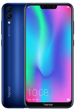 honor 8c front back