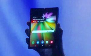 samsung foldable smartphone sdc