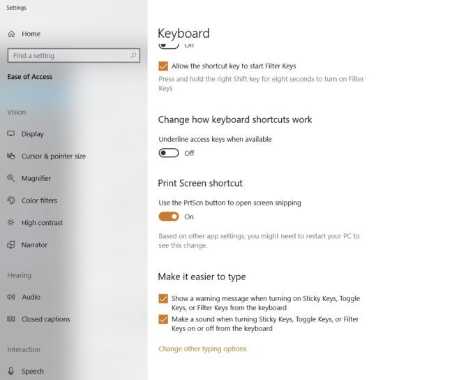 How to take screenshot in windows 10 using snip and sketch 