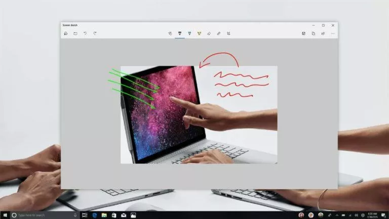 Snip and Sketch Windows 10