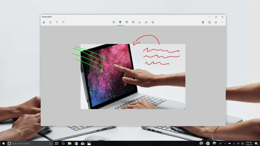 How To Take Screenshot In Windows 10 Using Snip And Sketch