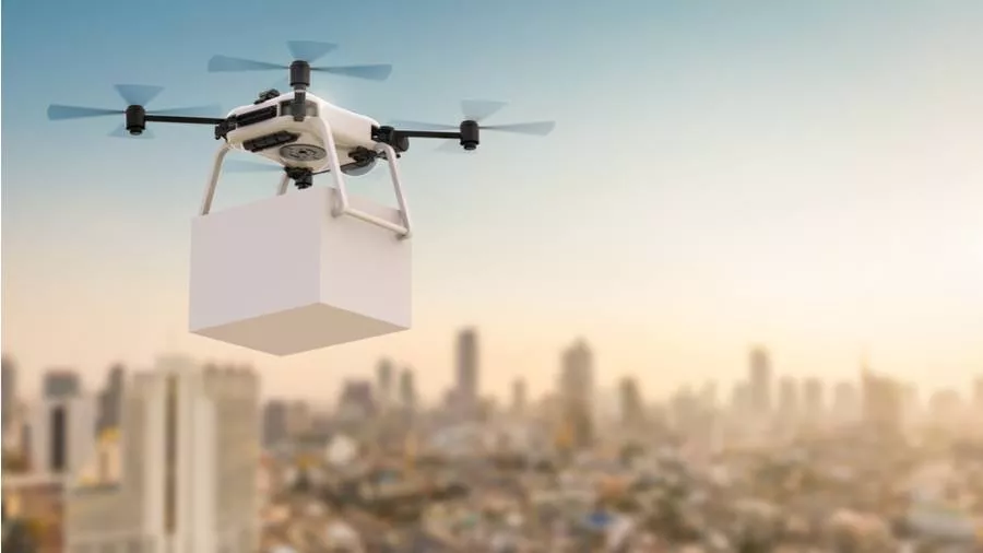 Zomato Drone Food delivery