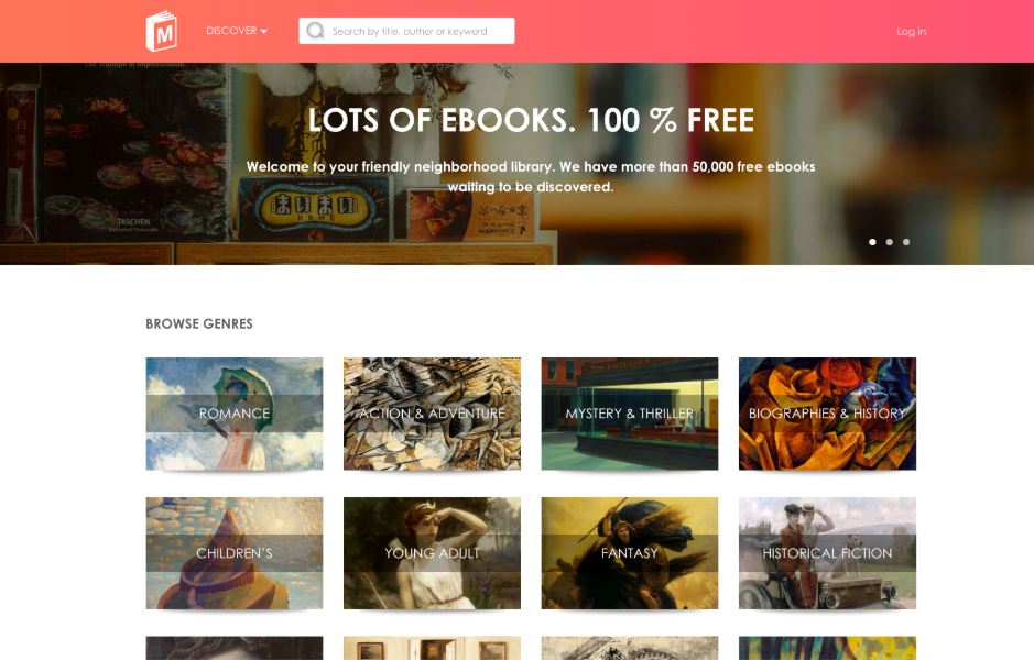 Manybooks - best sites to read free ebooks online