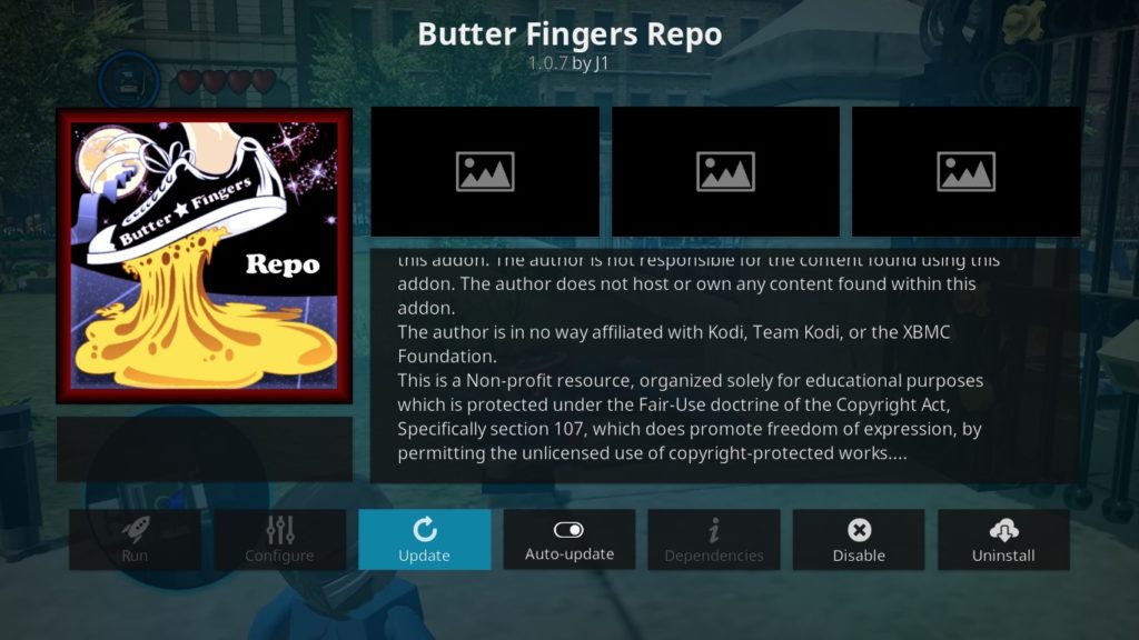 Butter Fingers Kodi repo