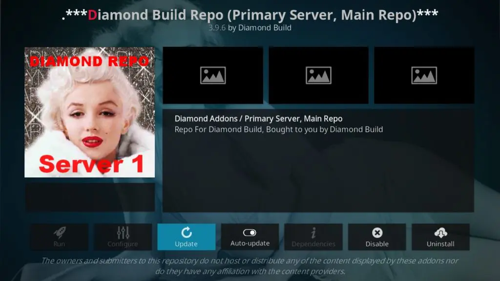 Diamond Build Kodi repository