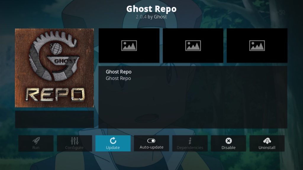 Ghost kodi repo