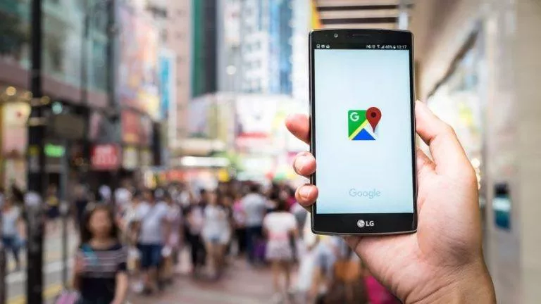 Google Maps messages feature