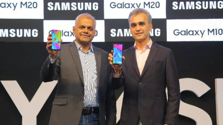 Samsung Galaxy M10 And Galaxy M20 With Infinity-V Display Launched In India