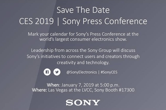 Sony at CES 2019