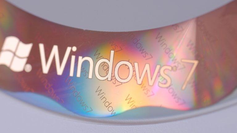 Microsoft Will End Support For Windows 7 In One Year