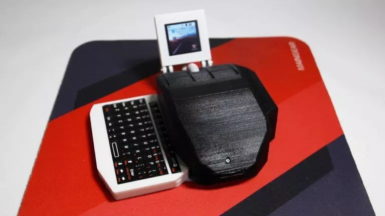 This Mouse Is Actually A Complete Computer With Screen And Keyboard