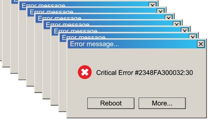 Windows error