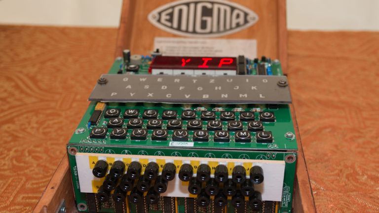 Enigma code breaking machine emulator