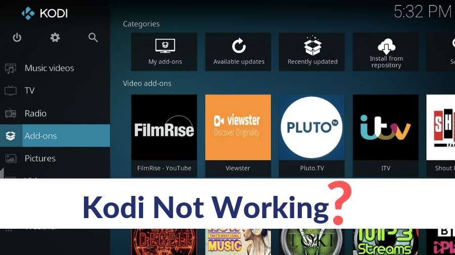 failed to install a dependency kodi