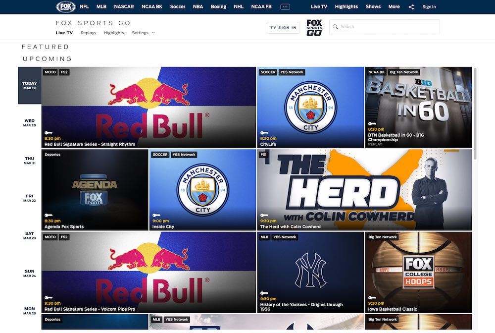 7 Best Free Sports Streaming Sites For 2019 Watch Games Legally