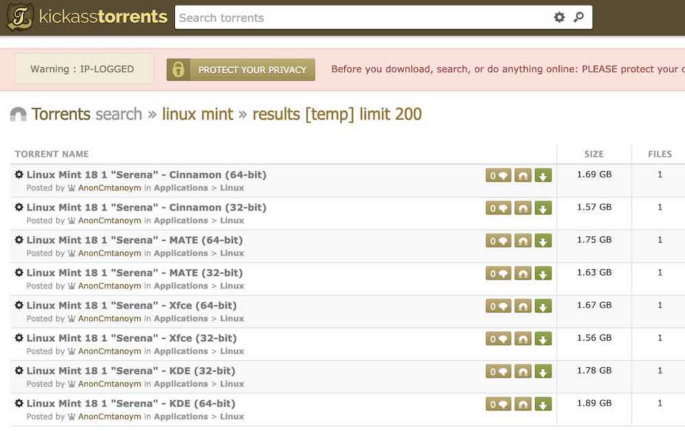 1337x - Torrent page improvements