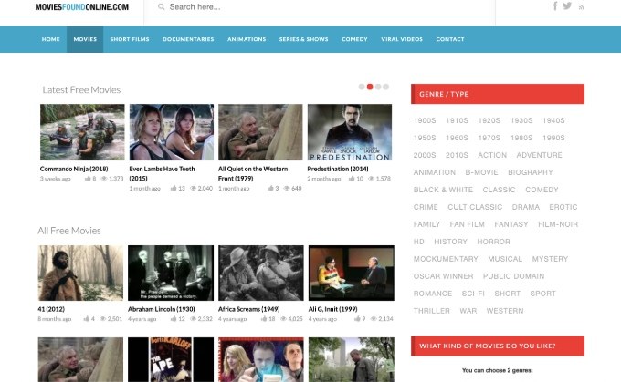 free movies 8 online