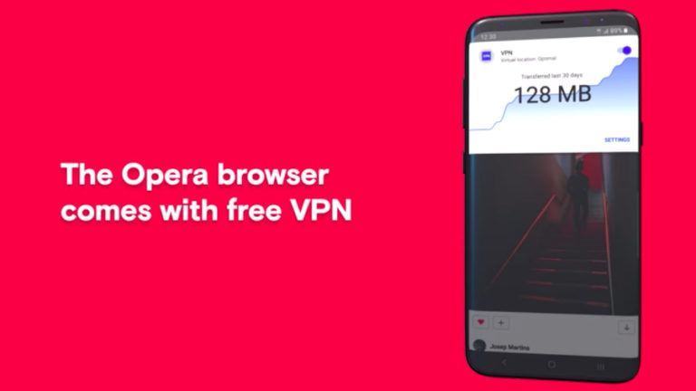 opera with VPN