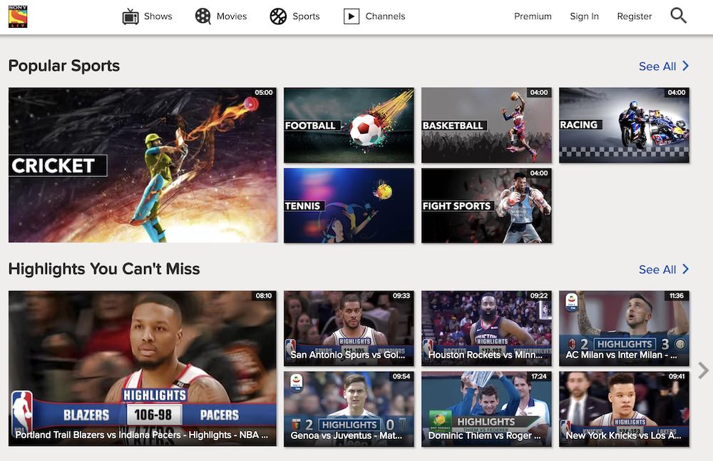 best illegal streaming sites sports