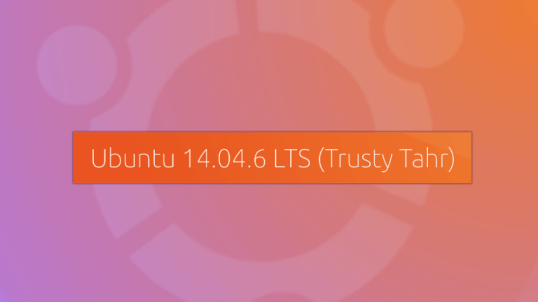 ubuntu 14.04.6 trusty tahr