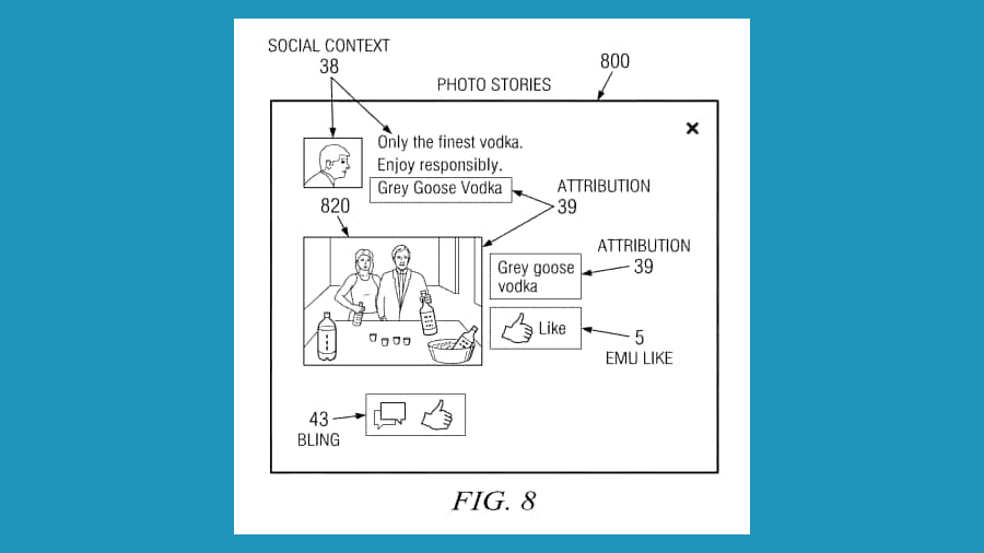 Facebook Patent Detail