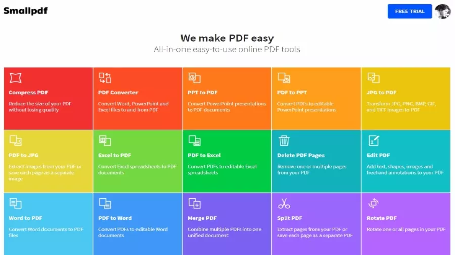 Best Free PDF Editors Smallpdf