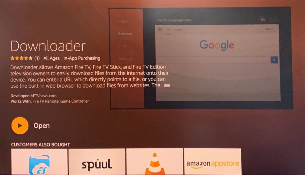 Kodi downloader app on Firestick