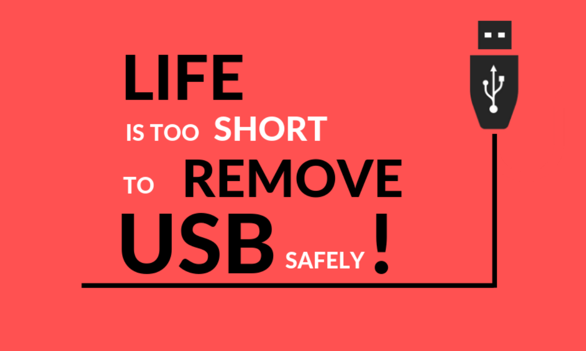 Life is safe. USB safely remove. Life is too short to remove USB safely. Лайф юсб. USB safely remove картинки.
