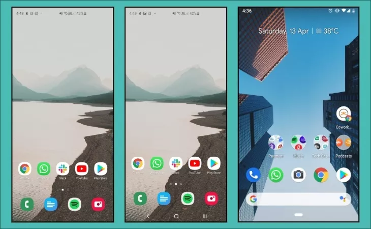 One UI Vs Stock Android Pie 8A Gestures