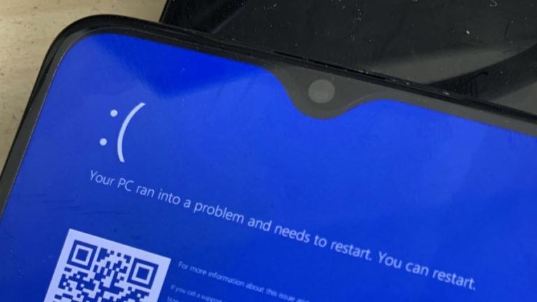 OnePlus 6T Booted On Windows 10 On ARM; Runs Into Blue Screen Of Death