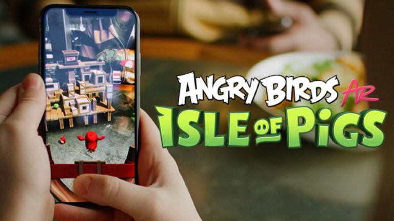 angry birds AR